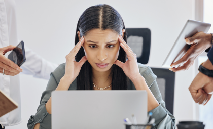 Stres, stiska, izgorelost